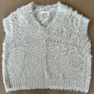 Oak + Fort Fuzzy Sweater Vest